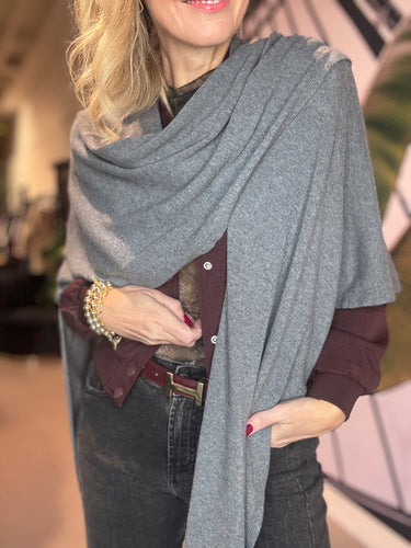 Omslagdoek  – Italiaanse Cashmere mix